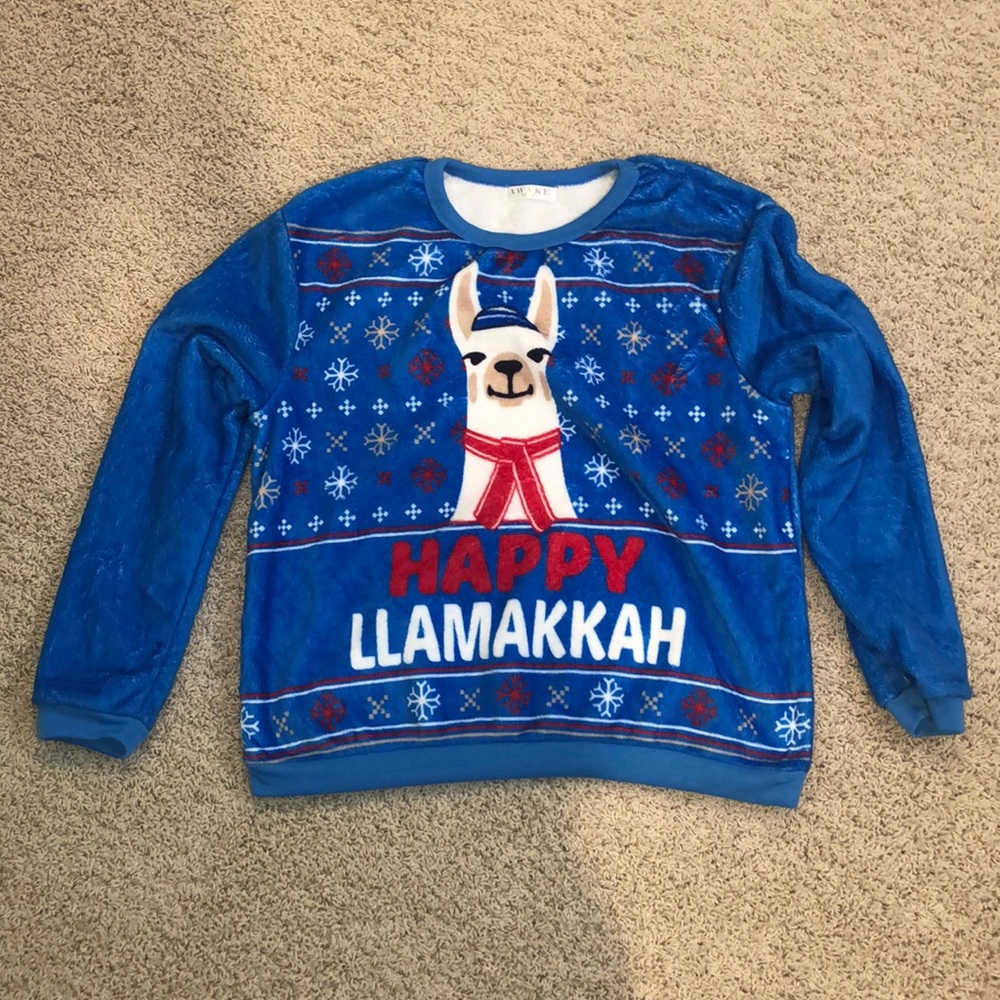Happy Llamakkah🦙 Sweater
